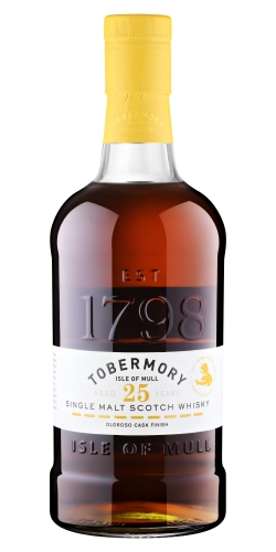 Виски Тобермори 25 лет в п/у